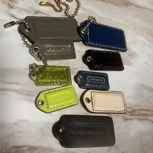 Coach Multicolor Leather  Tags